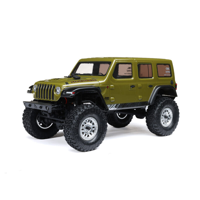 Axial 1/10 SCX24 Jeep Wrangler JLU 4X4 Rock Crawler BR RTR Gray